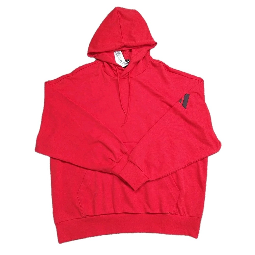 Men's Adidas (Ruby) Red Hooded Sweatshirt XL